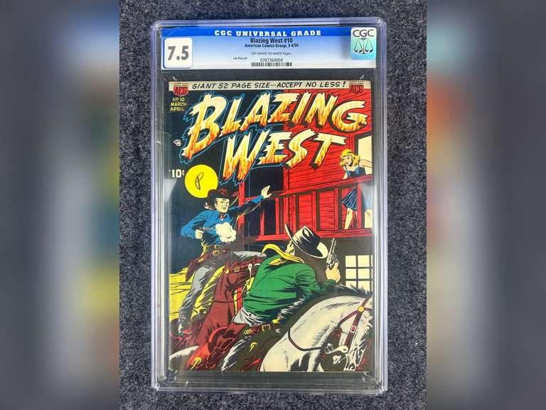 Blazing West #10 - American Comics Group, 3-4/50