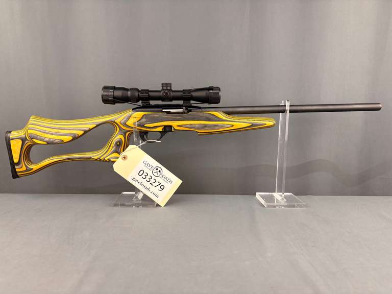 Remington 597 Yellow Jacket 22LR Semi-Auto Rifle w/Scope #B2703300