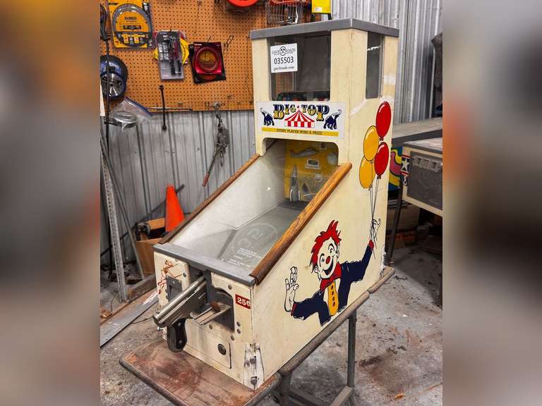 Johnston Products / J.F. Frantz Big Top Shooter Arcade Game