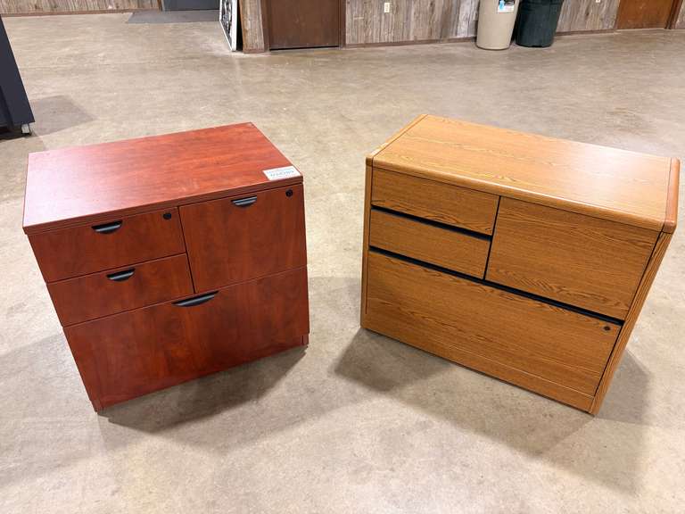 (2) Office Storage Cabinets