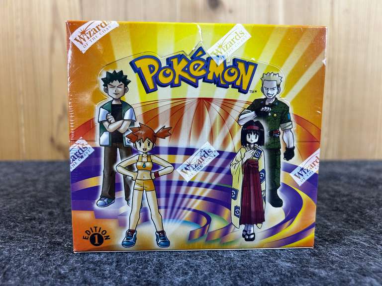 gym heroes pokemon booster box Japanese Leaders' Stadium That is why items in the Trading Cards Pokemon range work so well for birthdays Vintage Gym Heroes 1st Edition
