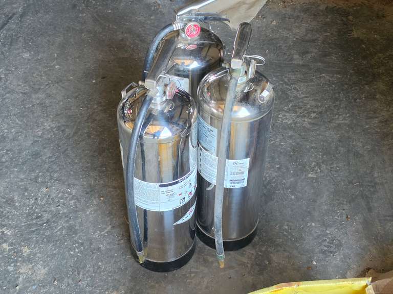 (3) Amerex Water Extinguishers