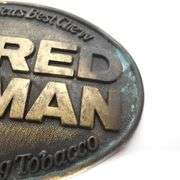 Redman Chewing Tobacco Belt Buckle - 1988