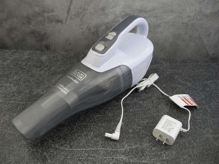 Black Decker Lithium Vacuum Charger
