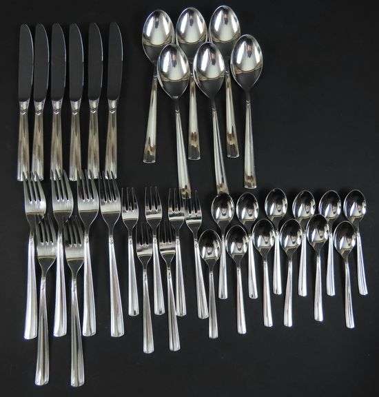 36 Pieces of WMF Cromagen Stainless Flatware Made in Germany GC5
