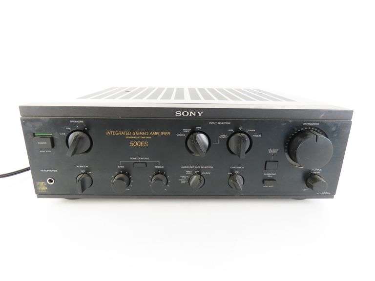 Ampli Stéréo Sony TA-D509 – Testé Et Fonctionnel – Occasion