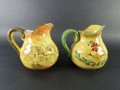 Lot of 2 Maxcera Rooster Milk Pitchers