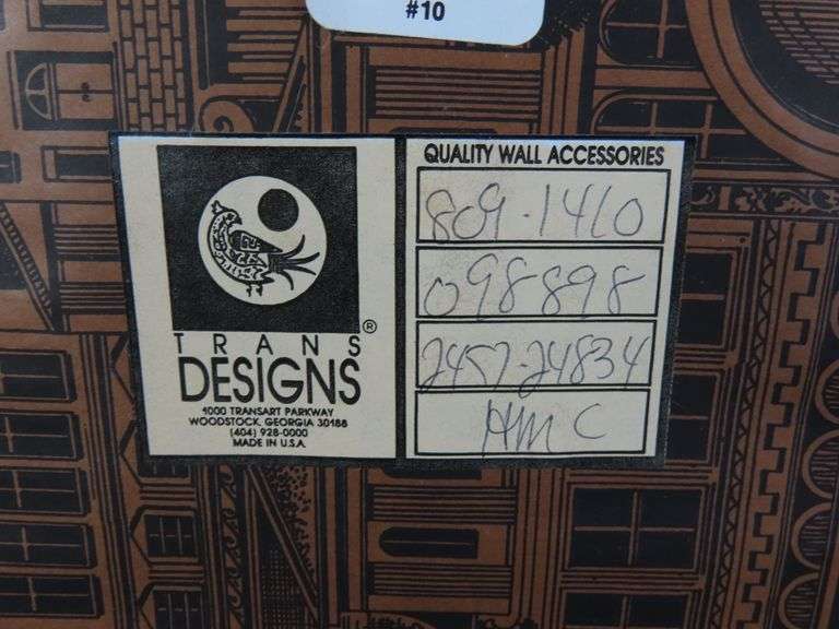 Trans Designs Winter Scene Print with Geese Signed Henderson GC5 Auctions