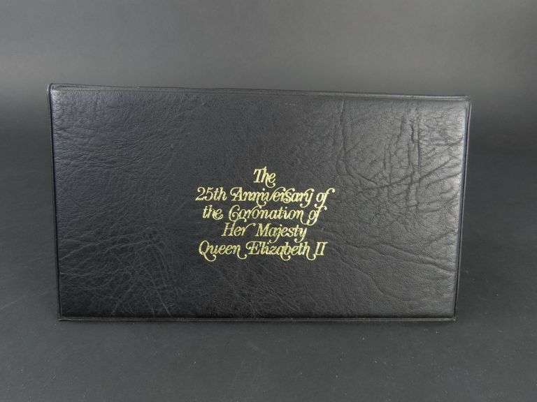1978 Queen Elizabeth Coronation 25th Anniversary First Day Cover in Book