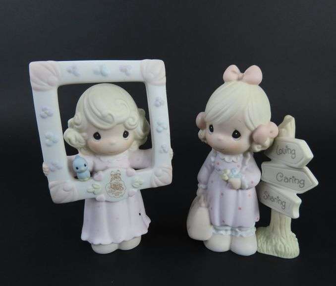 Lot of 2 Vintage Precious Moments Figures