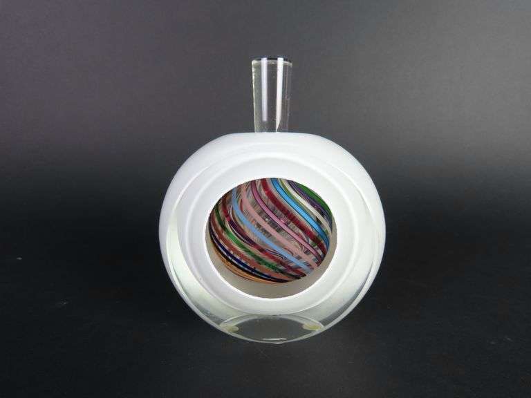 Beautiful Art Glass Perfume Bottle
