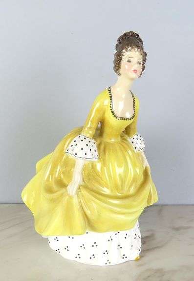 Vintage Royal Doulton "Coralie" Bone China Figure - Made in England