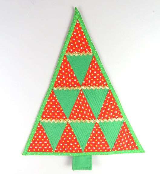 Quilted Christmas Tree Décor
