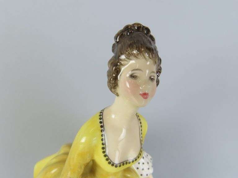 Vintage Royal Doulton "Coralie" Bone China Figure - Made in England