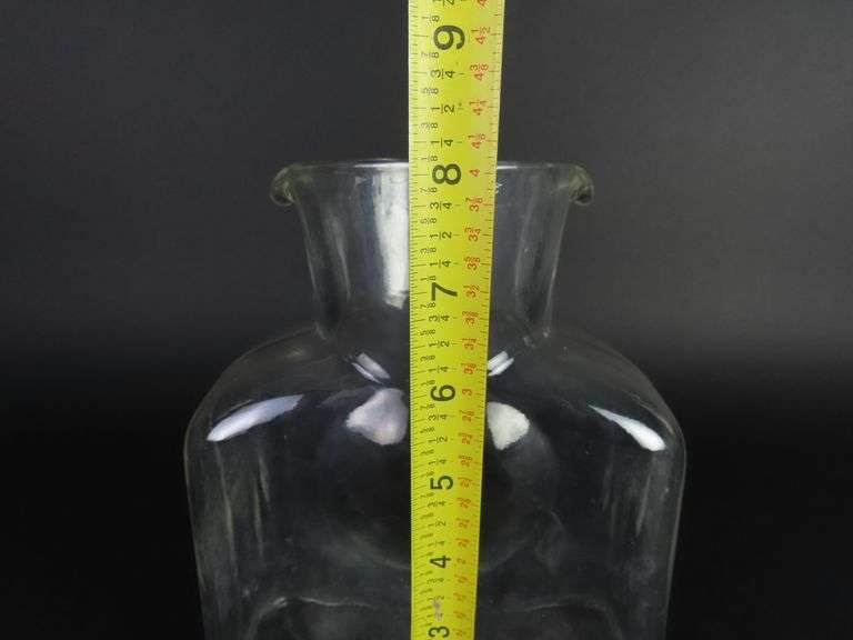 Glass Blenko Double Spout Water Carafe / Vase - See Description