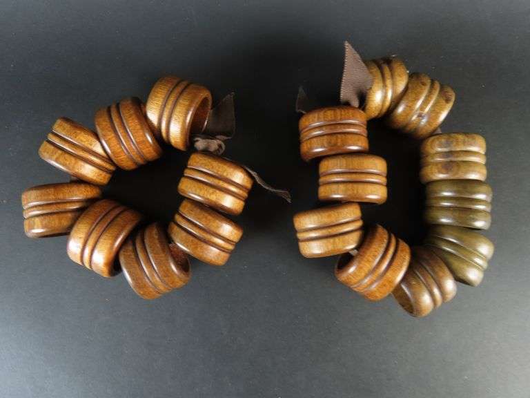 Big Lot of Wooden Napkin Rings