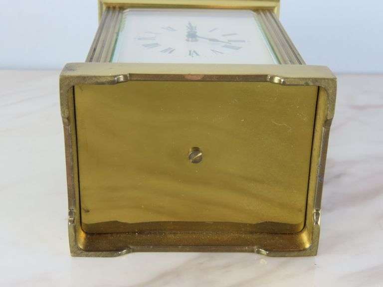 Vintage Mappin & Webb Ltd. Brass Clock - See Description