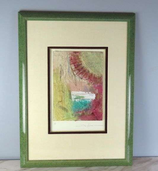Original Framed Art by Dex Perne (?)