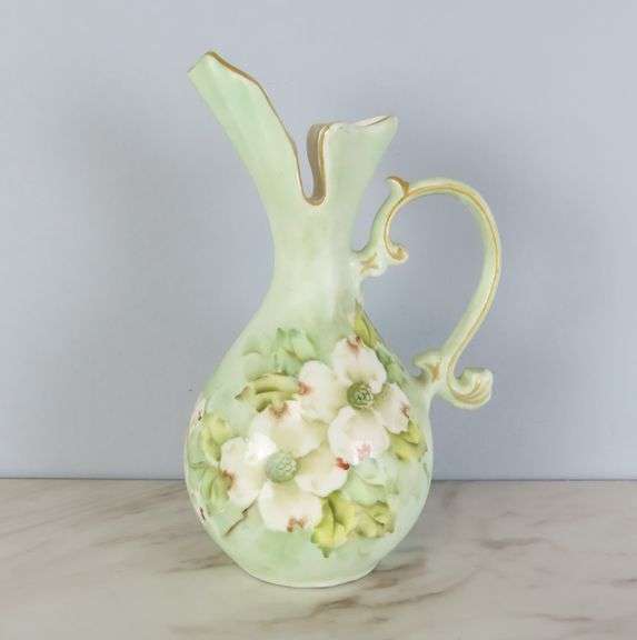 Welsley China Hand Painted Small Pitcher