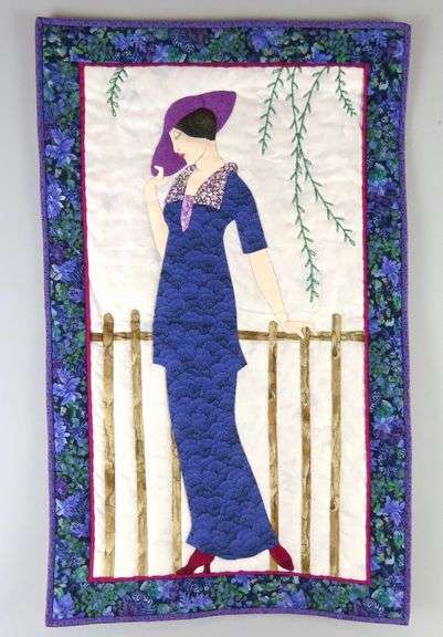 Beautiful Handmade Hanging Art Quilt