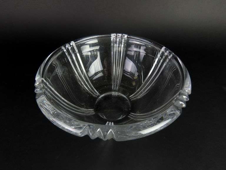Mikasa "Boulevard" Lead Crystal Glass 8.5 inch Serving Bowl