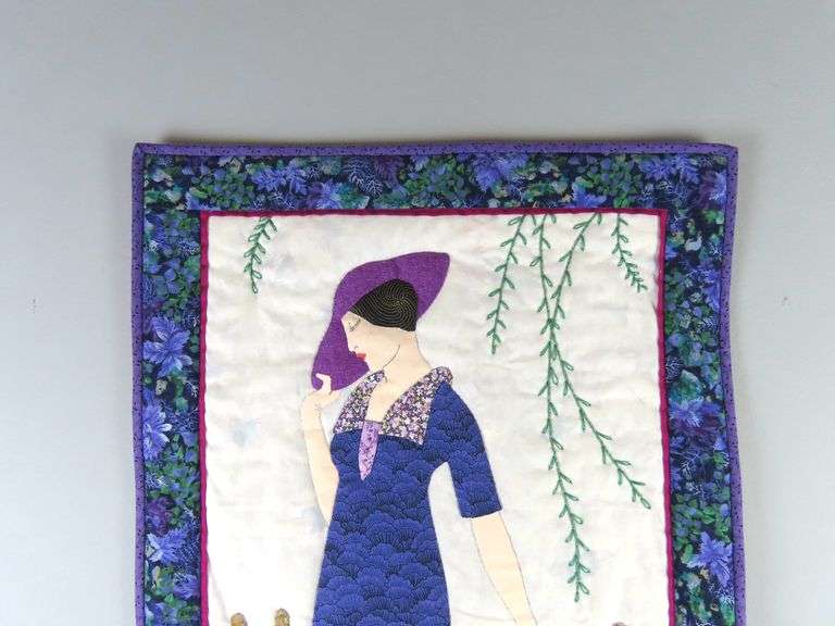 Beautiful Handmade Hanging Art Quilt