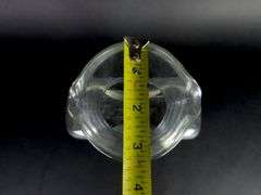 Glass Blenko Double Spout Water Carafe / Vase - See Description