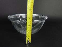 Mikasa "Boulevard" Lead Crystal Glass 8.5 inch Serving Bowl