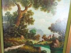 Vintage Framed Original Oil Painting by Toni Bordignon