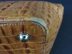 Light Brown Leather Brahmin Handbag with Dust Jacket