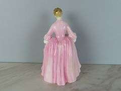 Vintage Royal Doulton "The Hostess of Williamsburg" Bone China Figure - Made in England