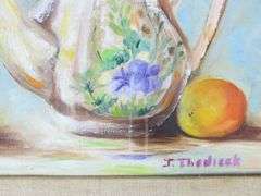 Framed Original Acrylic on Board Wall Hanging