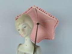 Tall Lladro "Dressmaker with Umbrella" Figure - Made in Spain