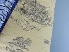 Beautiful Handmade "Snowy Tree" Hanging Art Quilt
