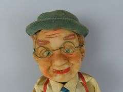 Vintage Rosko Toys "Charley Weaver Bartender Tin Mechanical Figure