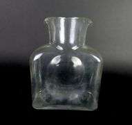 Glass Blenko Double Spout Water Carafe / Vase - See Description