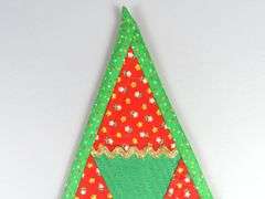 Quilted Christmas Tree Décor