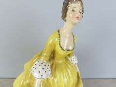 Vintage Royal Doulton "Coralie" Bone China Figure - Made in England
