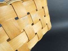 Woven Basket Utensil Caddy