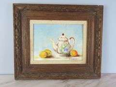 Framed Original Acrylic on Board Wall Hanging
