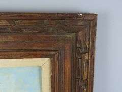 Framed Original Acrylic on Board Wall Hanging