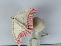 Tall Lladro "Dressmaker with Umbrella" Figure - Made in Spain