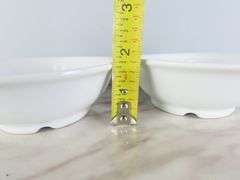 Lot of 2 Ceramic Grapefruit Bowls