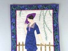 Beautiful Handmade Hanging Art Quilt