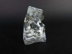 Glass White House Paperweight