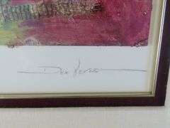 Original Framed Art by Dex Perne (?)