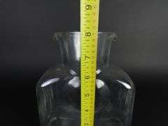Glass Blenko Double Spout Water Carafe / Vase - See Description