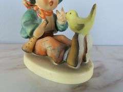 Small Vintage "Singing Lessons" Hummel Figure - TMK 3