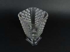 Vintage Glass Spoon Jar / Vase