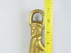 Vintage Virginia Metalworks Brass Door Stop
